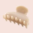 thumbnail image 3 of Scunci Luxe by Conair Claw Clips, Nude & Coffee with Gold Tone Accents, 2 Count, 3 of 8