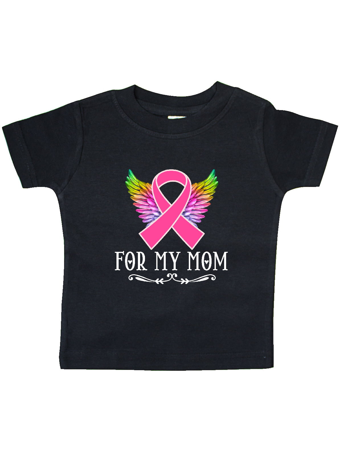 inktastic Breast Cancer Ribbon for My Mom Baby T-Shirt