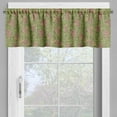 thumbnail image 4 of Ambesonne Fruit Valance & Curtain, Vintage Grape Bunches Leaves, 55"x30", Green Brown, 4 of 7