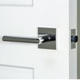 thumbnail image 6 of Viaggio Qadmod_Prv_238_Lh Quadrato Left Handed Solid Brass Privacy Door Lever Set - Brass, 6 of 7