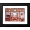 thumbnail image 2 of Georges Rémon 24x18 Black Modern Framed Museum Art Print Titled - Louis XV Dining Room. (1907), 2 of 5