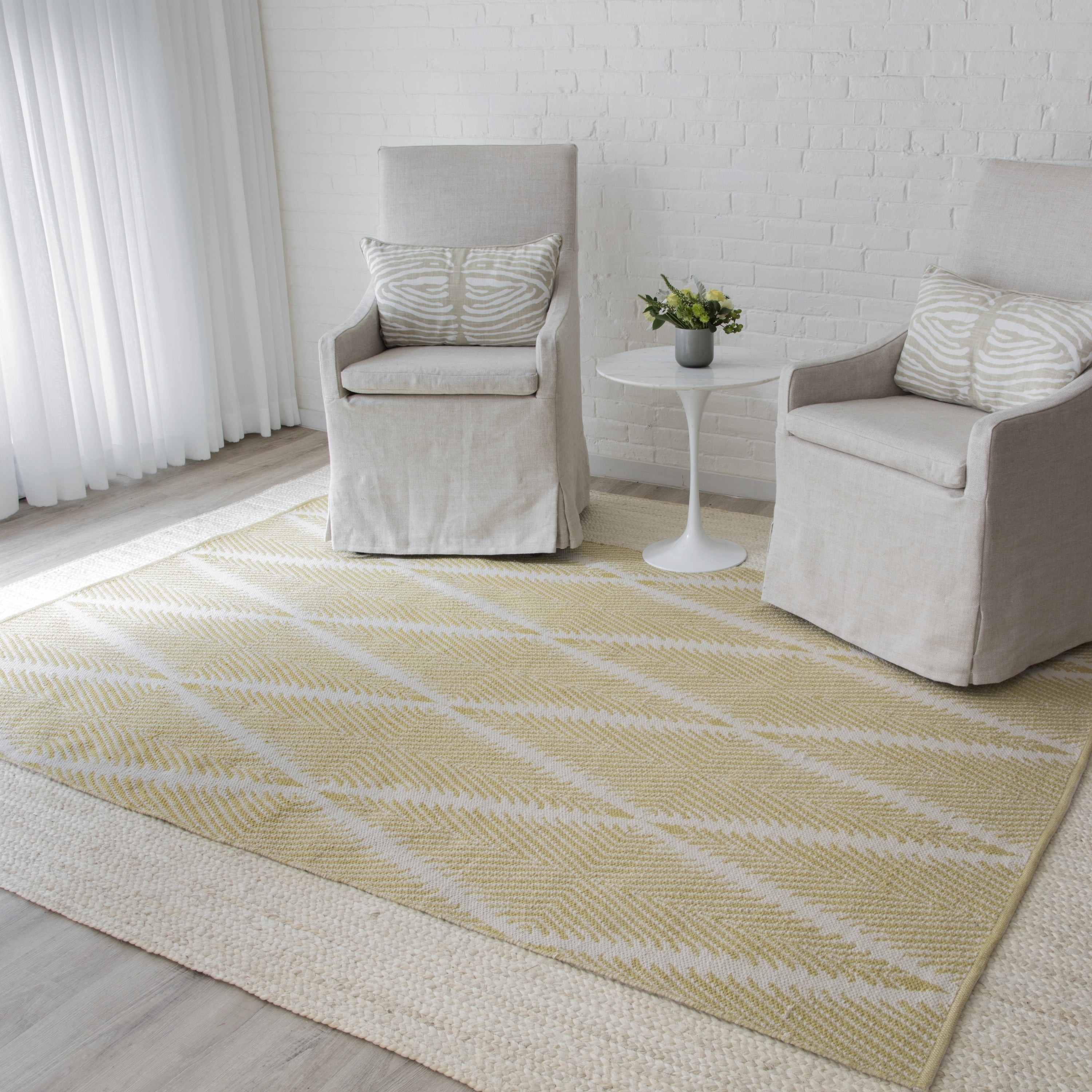 Skyline Decor Erin Gates by  River Beacon Hand Woven Indoor Outdoor Rug Orange 3'6" x 5'6" 4' x 6' Mid-Century Modern,Scandinavian
