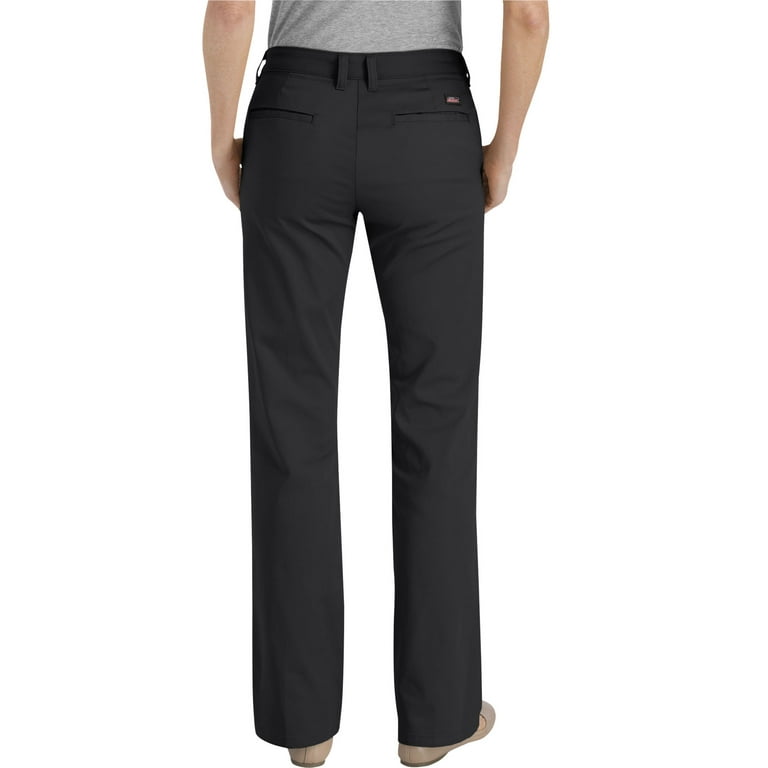 Genuine Dickies Women s Slim Fit Straight Leg Bootcut Stretch