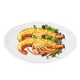 thumbnail image 4 of Yalin Oval Large Serving Platter, 16 Inch Melamine Serving Tray, Great for Restaurant, Steak, Salad and Everyday, Set of 2 White Dinner Plates, 4 of 5