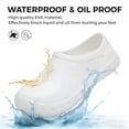 thumbnail image 3 of SKIUHS Comfort Waterproof Slip-on Outdoor Beach Mules Sandal Classic Closed Toe Clogs, 3 of 6