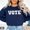 DARK HEATHER, variant on Vintage Varsity Style Vote Election Day Suffix Civic Duty Register Awareness Gift Sweatshirt