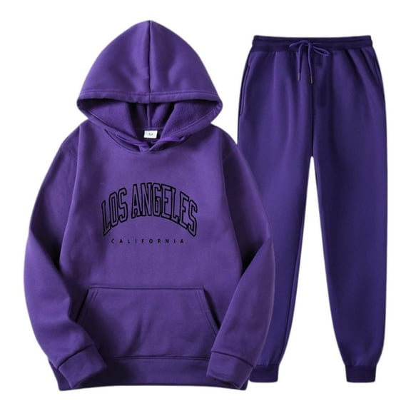 Women'S Sweatsuits Two Piece Hoodie Long Sleeve Pullover and Baggy Sweatpants Lounge Sets Cute Womens Fall Fashion Clothing