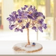 thumbnail image 4 of Crystal Tree Money Tree Hand-made Crystal Feng Shui Tree Gemstone Bonsai Tree Wealth Good Luck Ornaments for Home Office Table Decoration, 4 of 7