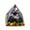 Black, variant on Luxtrada Crystal Pyramid Energy Amethyst Reiki Energy Generator Natural Home Ornament (Purple)