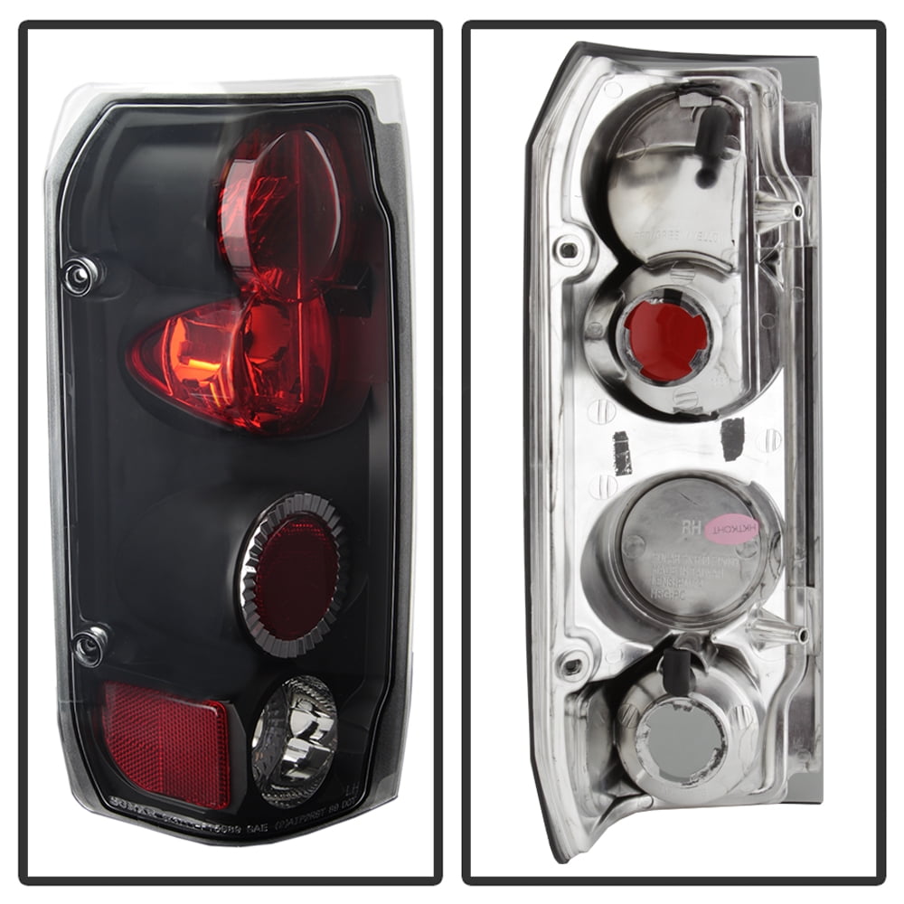 AKKON - For Ford F150 F250 Bronco I Pickup Truck Black Bezel Rear Tail Lights Brake Driver/Passenger Lamps