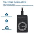 thumbnail image 2 of Type C Qi Wireless Charger Receiver Lightweight Charging Adapter Pad Coil, 2 of 8