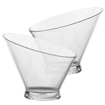 HOMEMAXS 2pcs Clear Serving Bowls Buffet Containers Popcorn Snack Bowls Salad Bowls Food Container