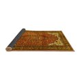thumbnail image 2 of Ahgly Company Indoor Round Persian Yellow Traditional Area Rugs, 6' Round, 2 of 4