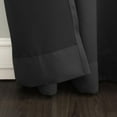 thumbnail image 3 of Sun Zero Barrow Energy Efficient Rod Pocket Curtain Panel Pair 54" x 108", 3 of 4