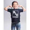 thumbnail image 3 of Big Brother Shirt for Boy Big Brother Announcement Toddler Kids T-Shirt 2T Heather Navy, 3 of 6