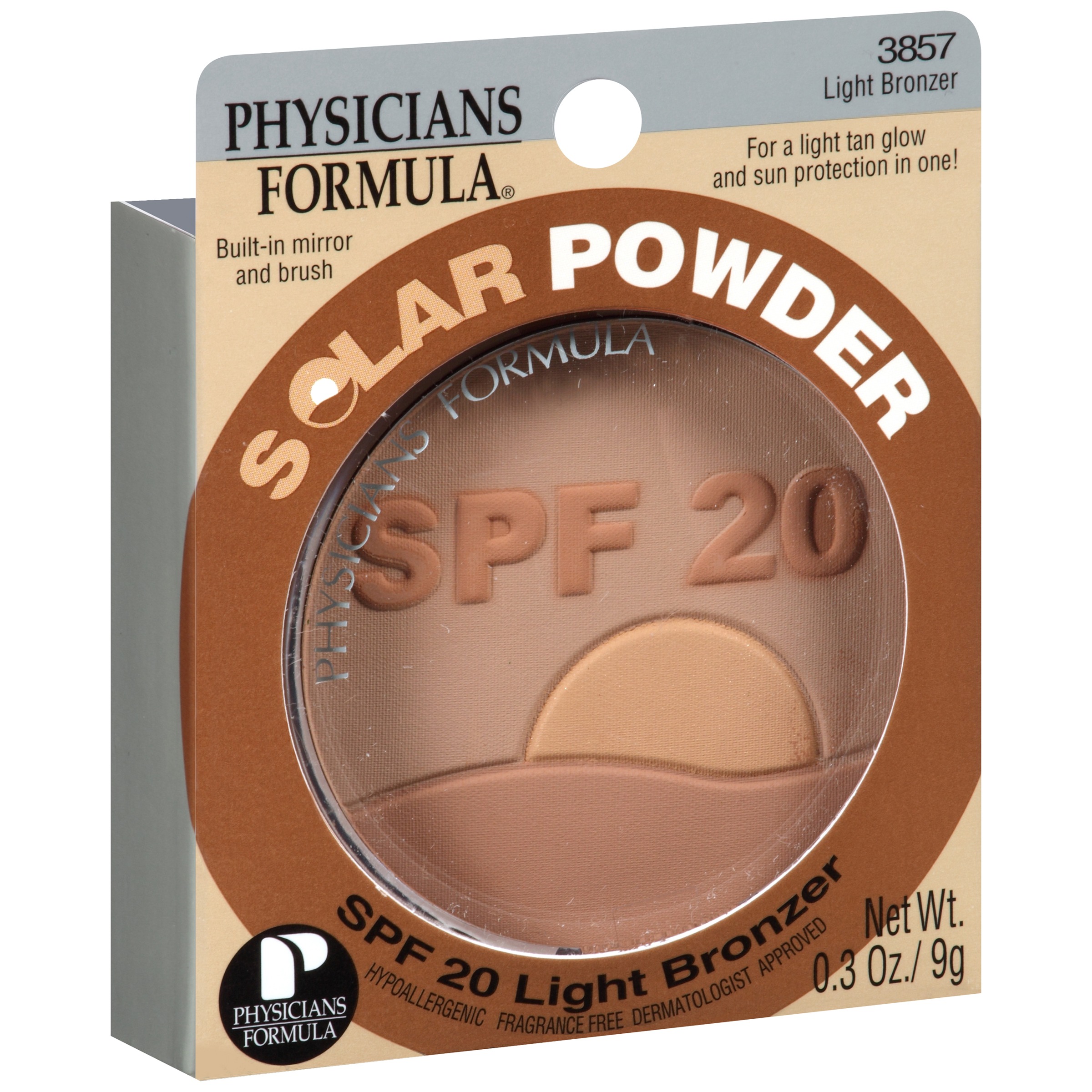 Physicians Formula Solar Powder Light Bronzer SPF 20 .3 oz
