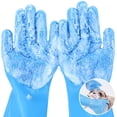 thumbnail image 1 of Guantes de aseo para mascotas Pecute resistentes al calor para perros y gatos, 1 of 9