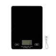 thumbnail image 1 of TFixol Digital Kitchen Scale Food Scale USB Rechargeable Weight Grams Ounces Tempered Glass Scale for Baking Cooking, 1 of 6