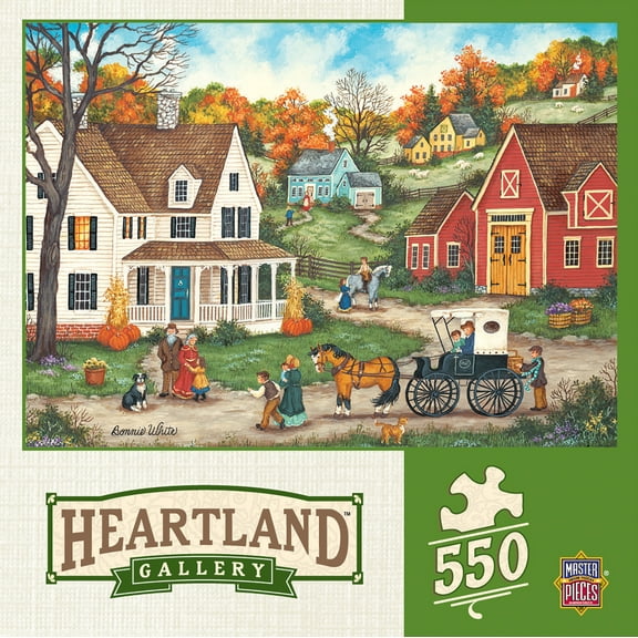 MasterPieces Heartland Dinner at Grandmas 550 Piece Jigsaw Puzzle by Bonnie White