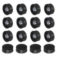 thumbnail image 1 of Uxcell 16 Pcs Cubierta de Resina Fenólica, Tapas de Tornillo de Sellado de Polímero de 28 mm, Tapas de Repuesto de Plástico para Botellas de Químicos, Alimentos y Cosméticos, Negros, 1 of 7