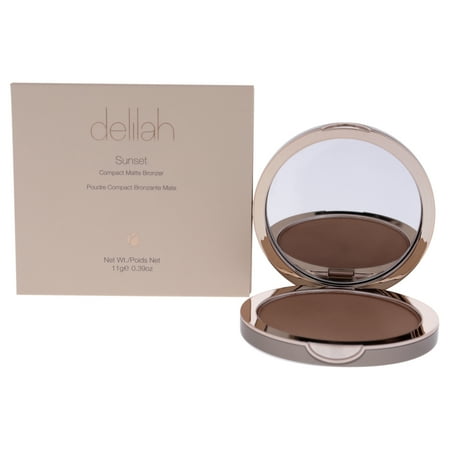 Delilah Sunset Compact Matte Bronzer - Medium Dark 0.39 oz Bronzer