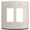 Satin Nickel, variant on Franklin Brass Soft Arch (3-Pack) Decorative Light Switch Cover Pure White 2-Gang Oversized Decorator/Rocker Wall Plate Double Switch Plate Cover Electrical Outlet Covers W35898K-PW-CP