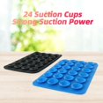 thumbnail image 6 of Universal Adhesive Suction Cup Bracket Durable Silicone Suction Pad Cellphone Stand Mobile Phone Fixed Pad Silicone Rubber Sucker Pad TRANSPARENT, 6 of 8