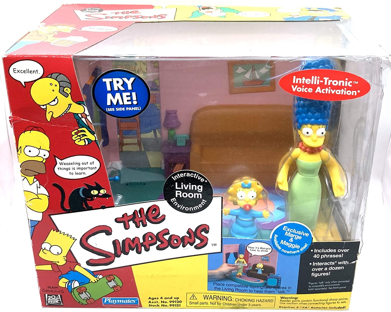 Playsets & Vehicles Toys & Games Simpsons The Living Room Playset with