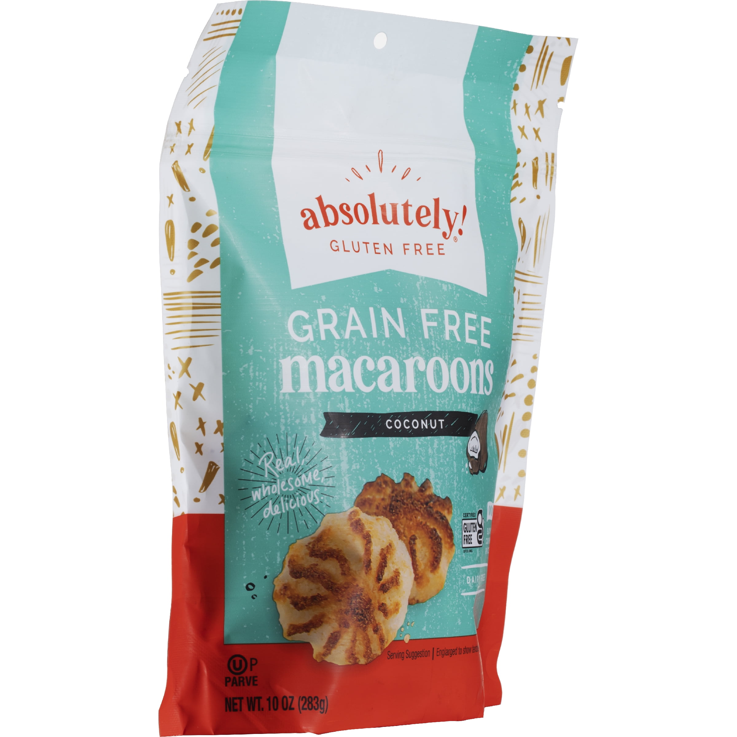 (2 pack) Absolutely Gluten Free Coconut Macaroon Cookies, 10oz