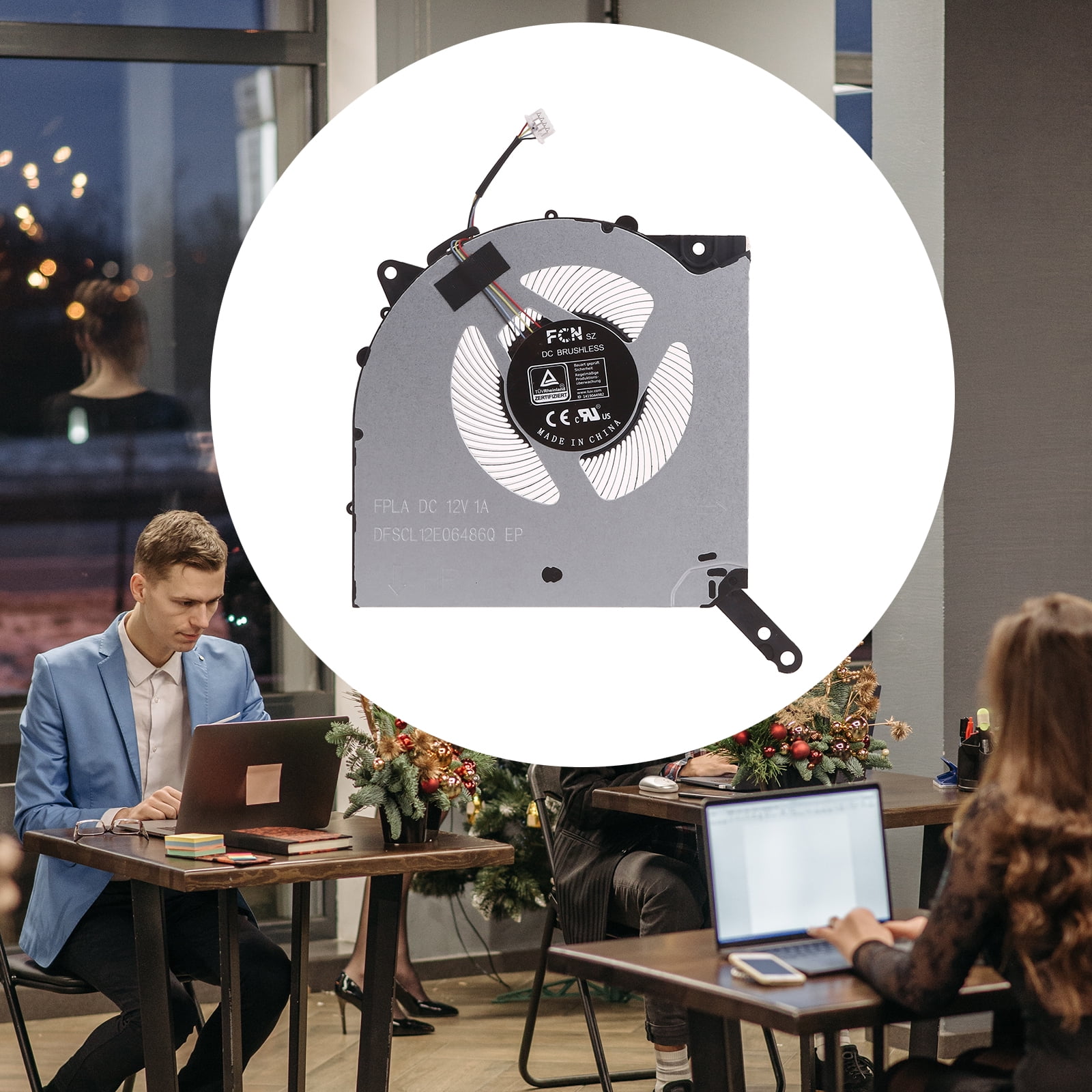 Computer GPU CPU Cooler Fan Radiators for Y9000P Notebook 12V High Cooling Radiators Fan Computer Accessories