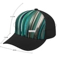 thumbnail image 2 of Light Jade Style Baseball Cap Classic Golf Cap Soft Dad Hat Multicolor Adjustable Low Profile Hat Unisex, 2 of 6
