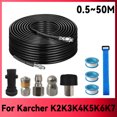thumbnail image 2 of Manguera para máquina de limpieza de alta presión, tubería de limpieza de alcantarillado, manguera para lavado de automóviles y conector de conexión rápida, para Karcher K2K3K4K5K6K7, 2 of 5