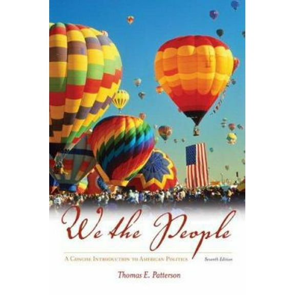 Pre-Owned We The People (Paperback) 0073403865 9780073403861