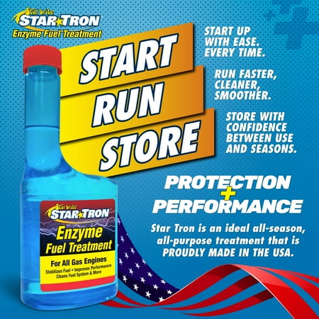 Star Tron Enzyme Fuel Treatment ( Case Of 6 ) Sef Gasoline Formula 1 Oz.