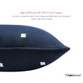 thumbnail image 6 of FBTS Prime 20x12 inch Rectangle Blue Solid Decorative Outdoor Lumbar Throw Pillows Covers for Patio Home Furniture, 2 Packs, 6 of 7