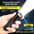 thumbnail image 2 of High-Power LED Flashlight, USB Rechargeable Portable Torch with Multi-Functional Design, Lightweight & Durable Mini Illumination Tool for Students, Work, Outdoor Use – Wholesale Gift Option, 2 of 6