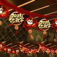 thumbnail image 1 of CNKOO Fu Character Hanging Swirl Sign Banner Party Backdrop New Year Props Decoration, 1 of 4