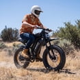 thumbnail image 2 of HiKeep 20 Inch Fat Tire Bike for Adults, 750W Motor, 48V 17.5Ah Removable Battery, 20 MPH Class 2, Full Suspension, UL2849, 2 of 9
