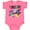 Hot Pink, variant on Inktastic I Love My Daddy 80s Retro Style Boys or Girls Baby Bodysuit