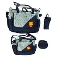 thumbnail image 2 of HILABEE Diaper Bag Set Diaper Changing Pad Single Shoulder Bag for Outdoor Trip Handheld Dark Blue, 2 of 9