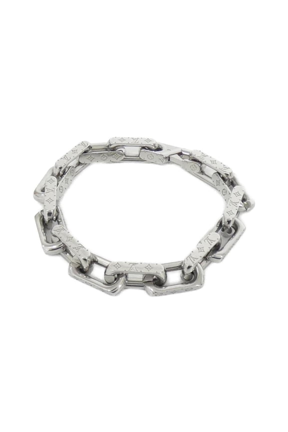 Pre-Owned Louis Vuitton Monogram Chain Bracelet, Size L, M00309 Bracelet
