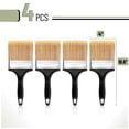 thumbnail image 2 of Brochas de pintura Bates Choice de 4 pulgadas, paquete de 4, para paredes y muebles, 2 of 6