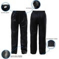 thumbnail image 3 of RainRider Rain Suits for Men Women Waterproof Lightweight Rain Gear Jacket Coat with Pants Workwear (Black,Small), 3 of 7