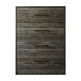 thumbnail image 4 of Castle Place Minimalist 4 Drawer Wooden Dresser, Dark Grey, 4 of 6