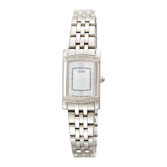 Citizen Stiletto Women's MOP Dial Eco-Drive Watch EG3120-52D