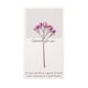 thumbnail image 1 of Tarjeta de felicitación con flores secas Diseño ecológico único Papel kraft marrón reciclado Los amantes de la naturaleza celebran con belleza natural, 1 of 6