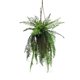 thumbnail image 1 of Plantas artificiales colgantes: macetas artificiales for interior y exterior, ideales for decorar la pared del baño o la habitación., 1 of 3