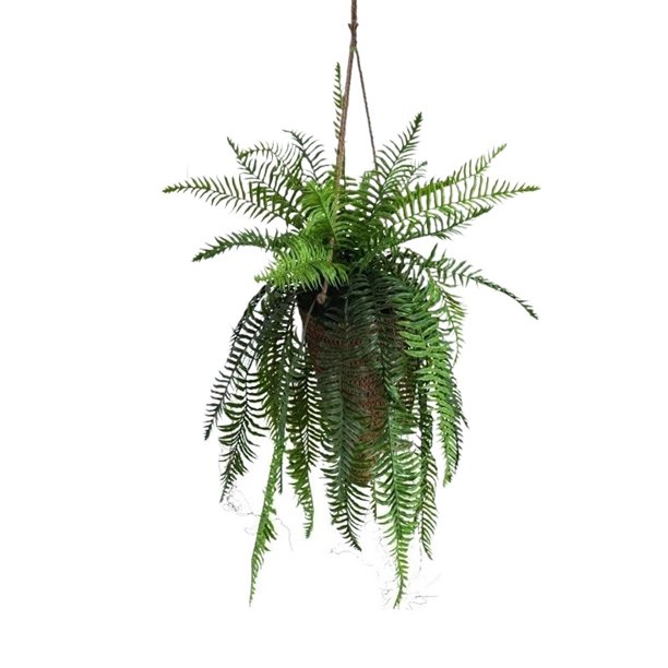 Plantas artificiales colgantes: macetas artificiales for interior y exterior, ideales for decorar la pared del baño o la habitación.