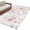 Pink, variant on 3'x5' Rug for Living Room Bedroom, Pink Rose Washable Area Rugs Non-Slip Carpet Mats, Modern Simple Romantic Flowers Floral Leaves Indoor Low Pile Area Rug Runner for Kitchen, Mudroom