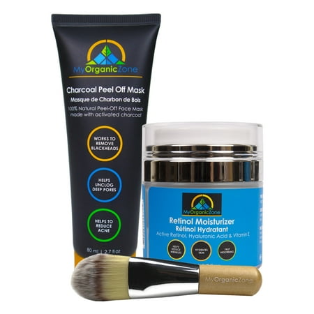 The Facial Kit - Natural Skincare Gift Set for Deep Pore Cleansing, Blackhead Removal, Anti Aging, Anti Wrinkle & Acne (Best Otc Blackhead Treatment)